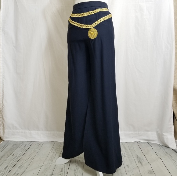 Moschino Pants - SOLD Moschino Cartoon Couture High Waist Palazzo